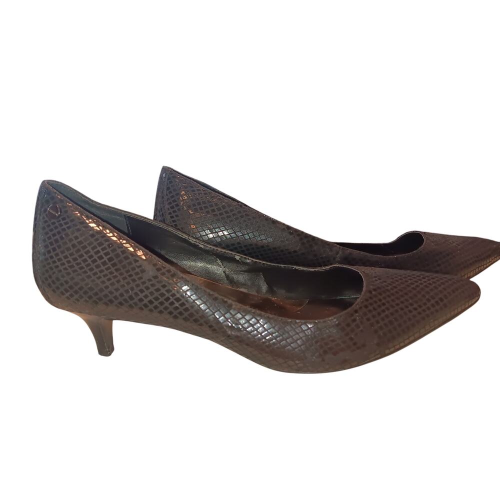 Calvin Klein Shoes Nicki Classic Python Print Kit… - image 1